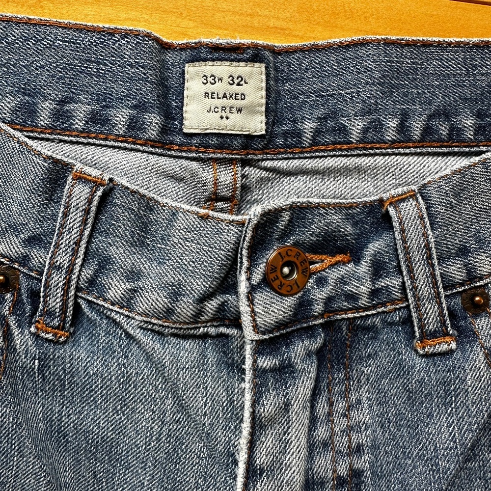 J Crew Classic Relaxed-fit jean‎ in four-year wash - Picture 5 of 11